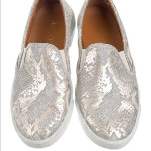 ❤️Jimmy Choo Embossed Leather Slip On Sneakers❤️